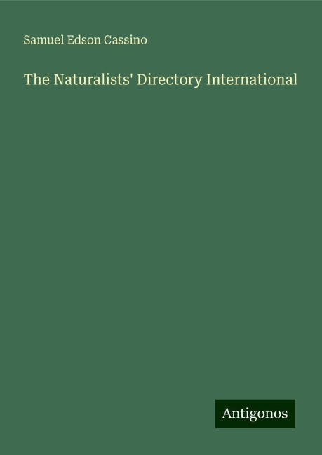 The Naturalists Directory International
