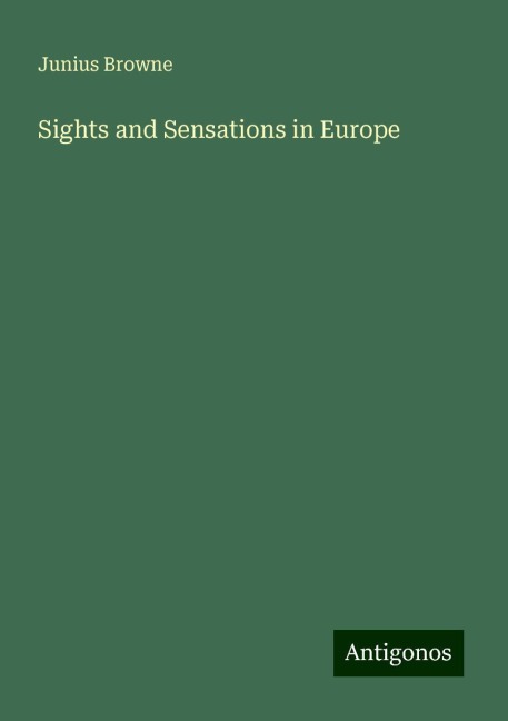 Sights and Sensations in Europe