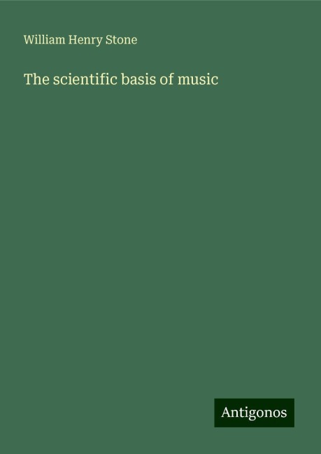 The scientific basis of music