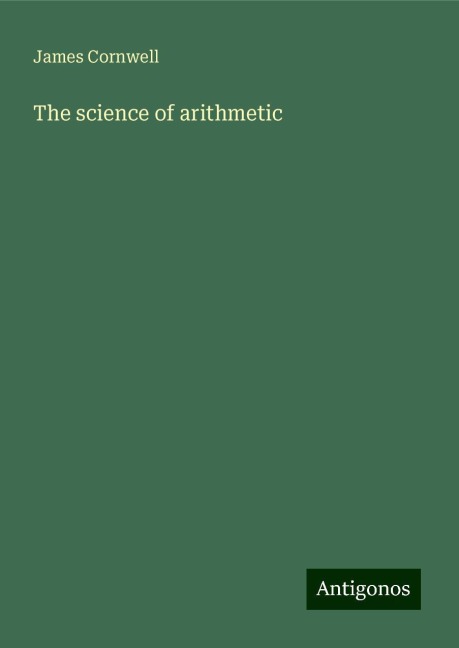 The science of arithmetic