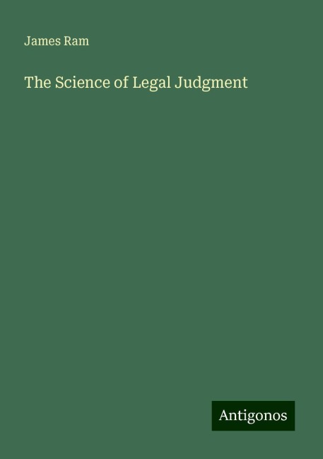 The Science of Legal Judgment