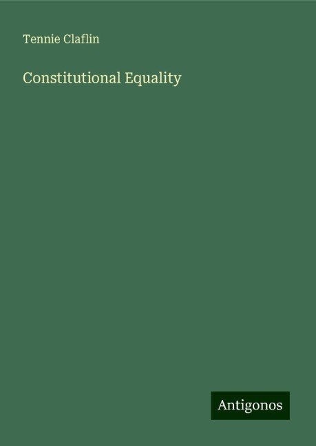 Constitutional Equality