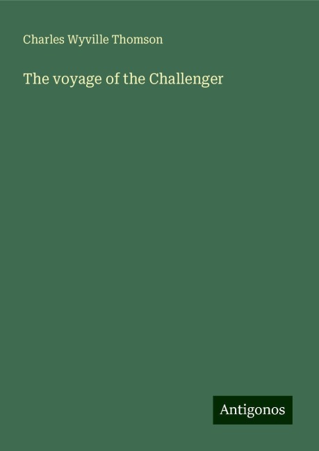 The voyage of the Challenger