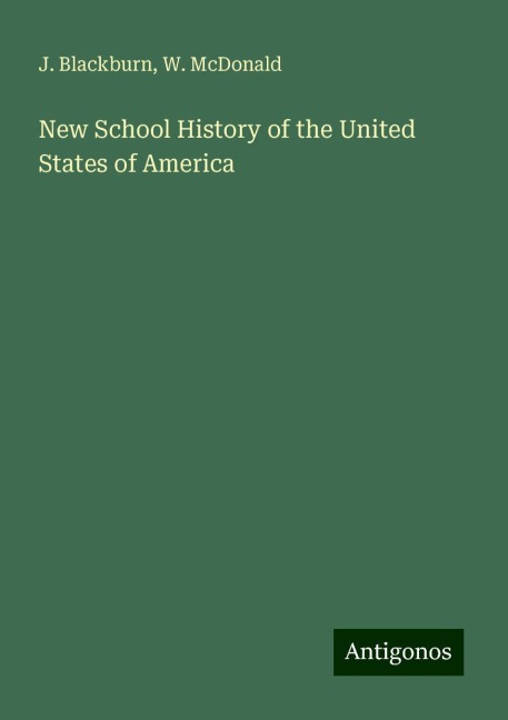 New School History of the United States of America