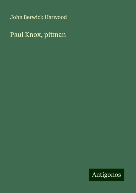 Paul Knox, pitman