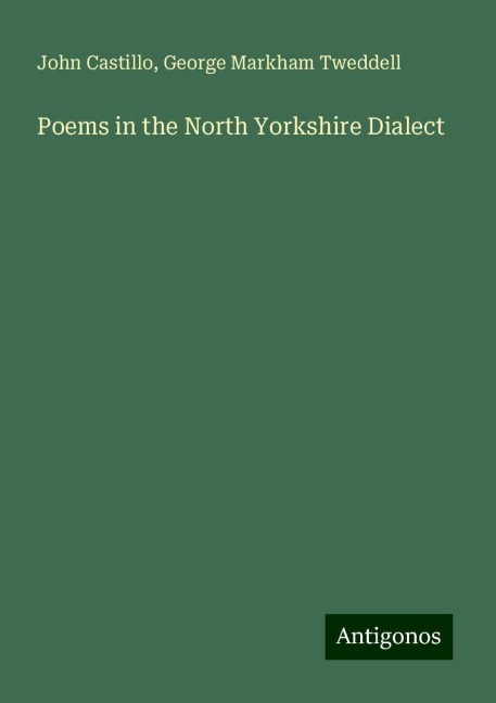 Poems in the North Yorkshire Dialect