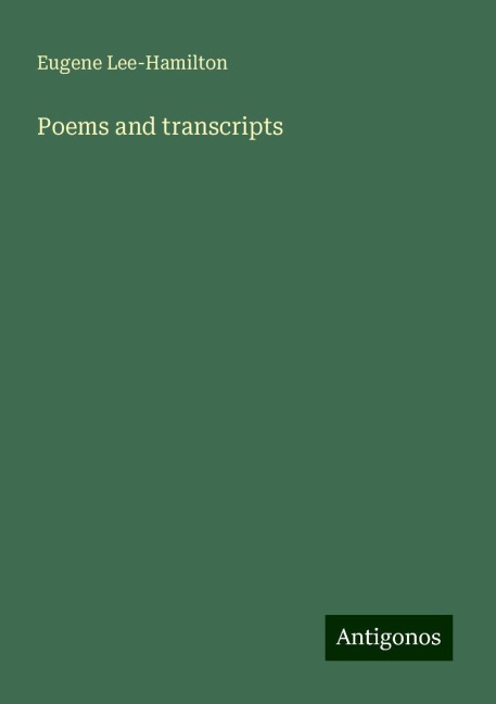 Poems and transcripts