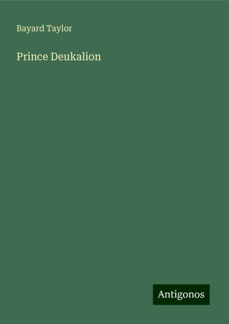 Prince Deukalion