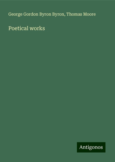Poetical works