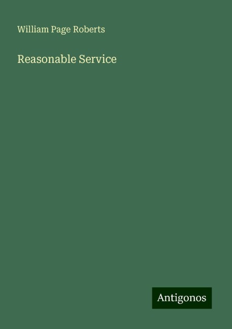 Reasonable Service