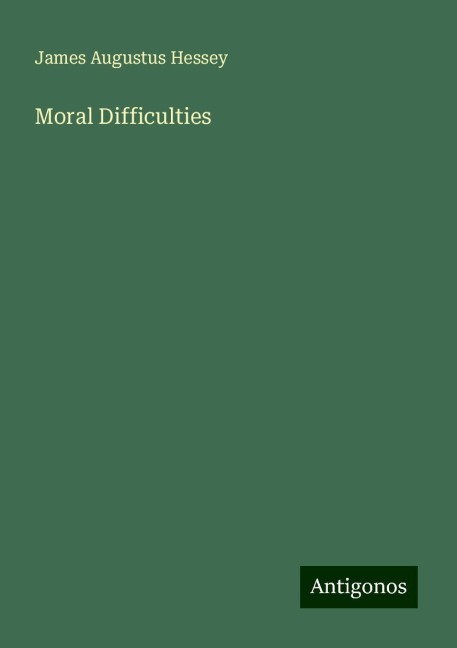 Moral Difficulties