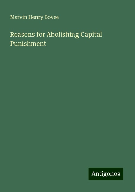 Reasons for Abolishing Capital Punishment