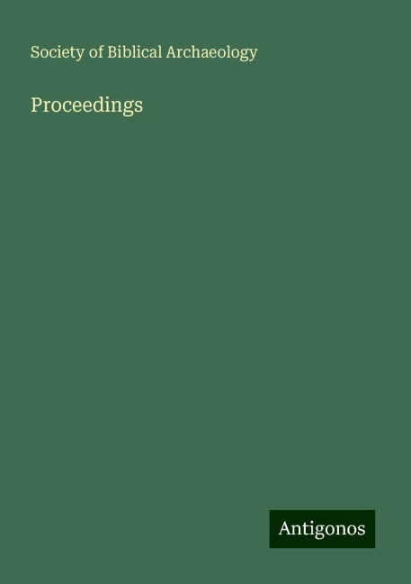 Proceedings
