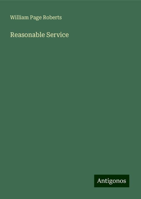 Reasonable Service