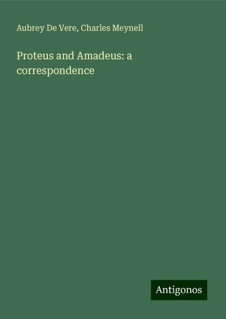 Proteus and Amadeus: a correspondence
