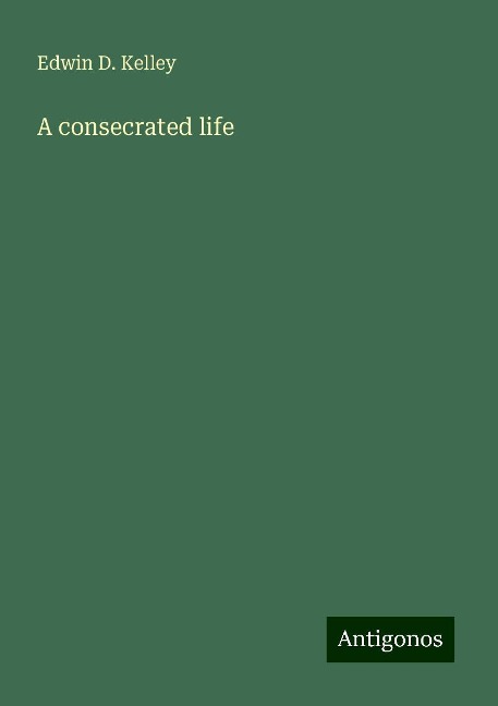 A consecrated life
