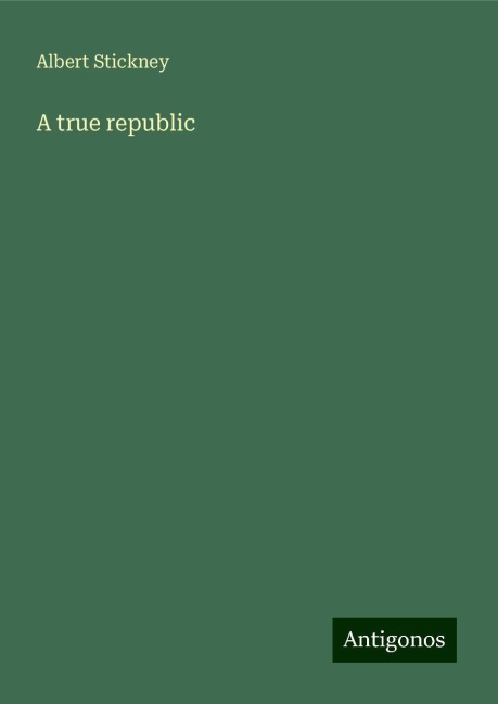 A true republic