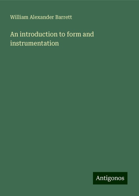 An introduction to form and instrumentation