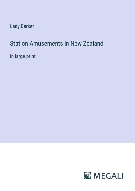 Station Amusements in New Zealand: in large print