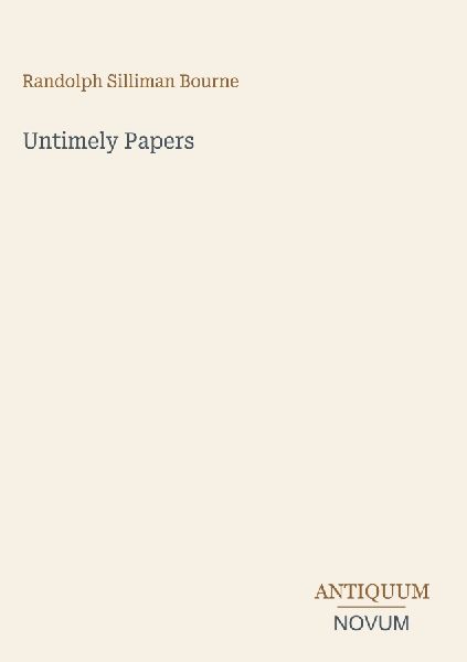 Untimely Papers