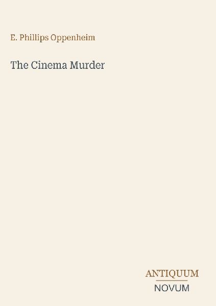 The Cinema Murder