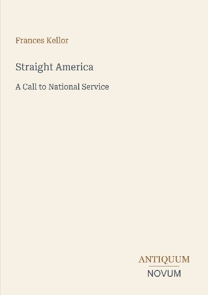 Straight America: A Call to National Service