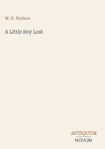 A Little Boy Lost