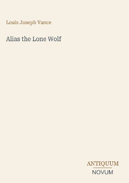 Alias the Lone Wolf