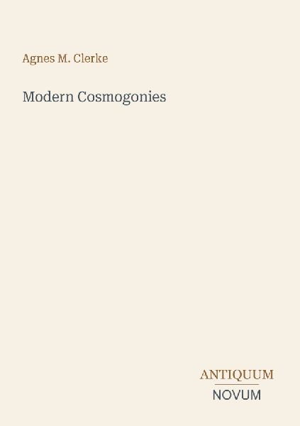 Modern Cosmogonies