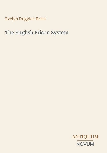 The English Prison System