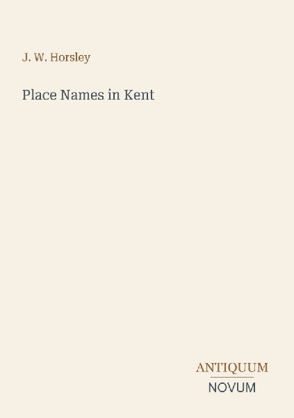 Place Names in Kent