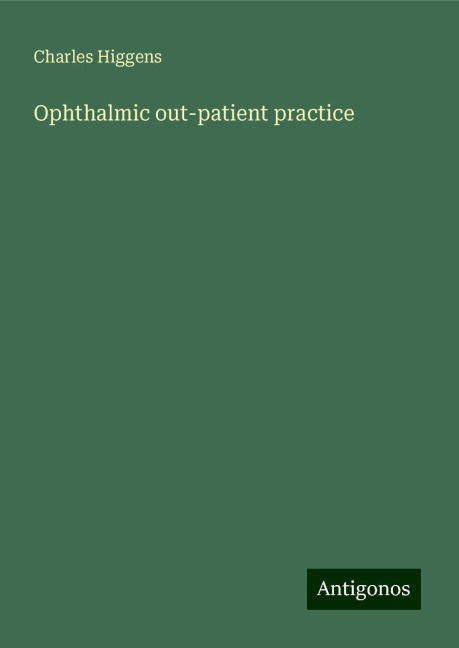 Ophthalmic out-patient practice
