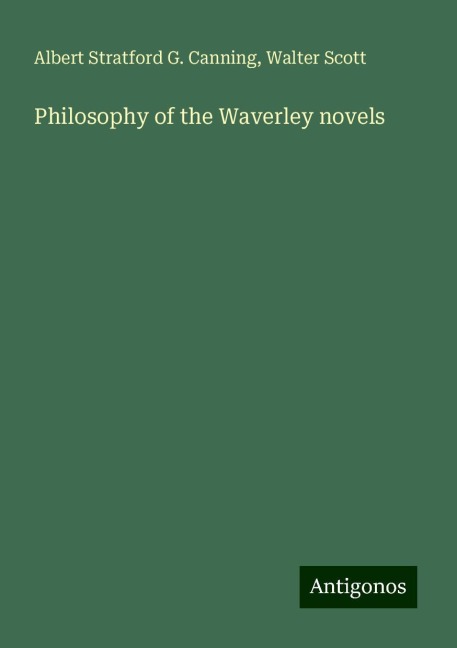 Philosophy of the Waverley novels