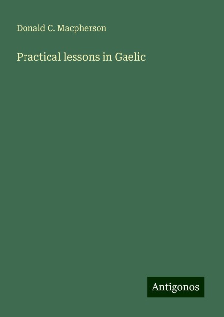 Practical lessons in Gaelic