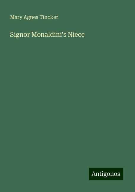 Signor Monaldinis Niece