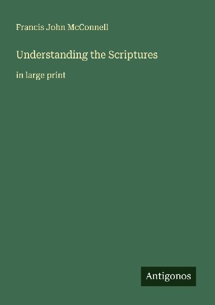 Understanding the Scriptures: in large print