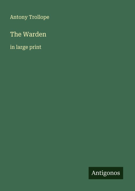 The Warden: in large print