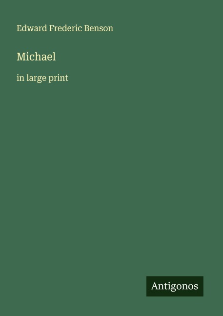 Michael: in large print