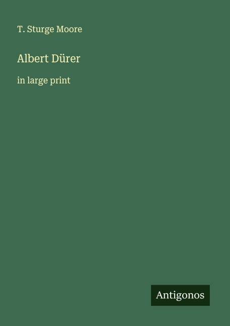 Albert Dürer: in large print