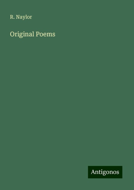 Original Poems