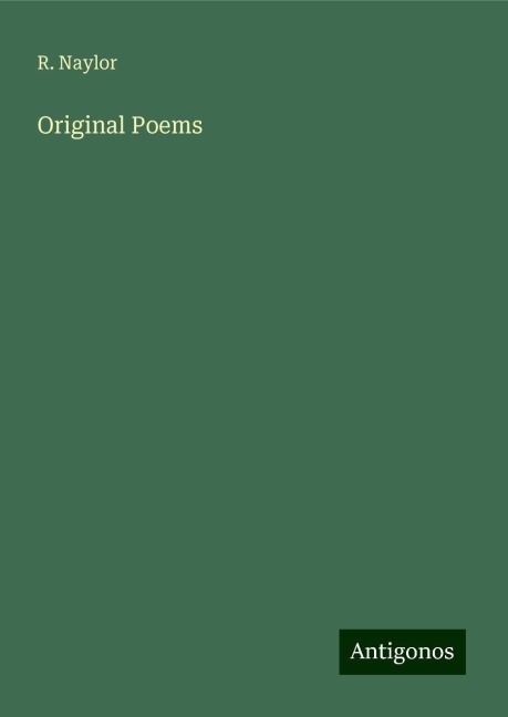 Original Poems
