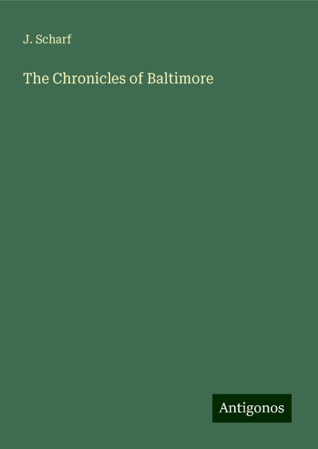 The Chronicles of Baltimore