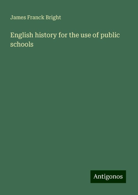 English history for the use of public schools