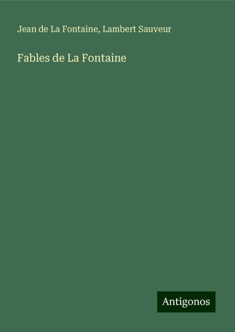 Fables de La Fontaine