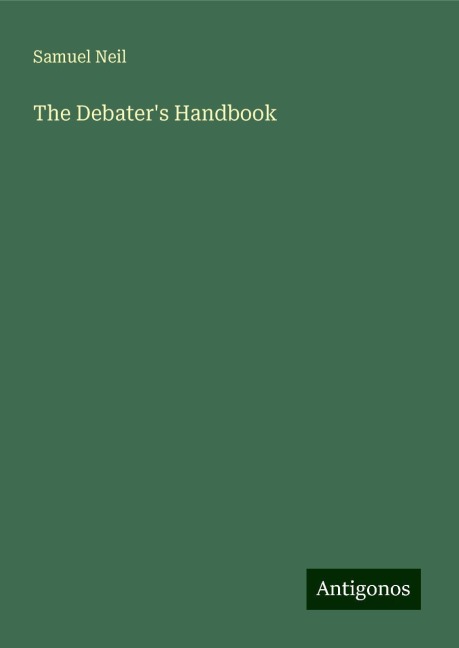 The Debaters Handbook
