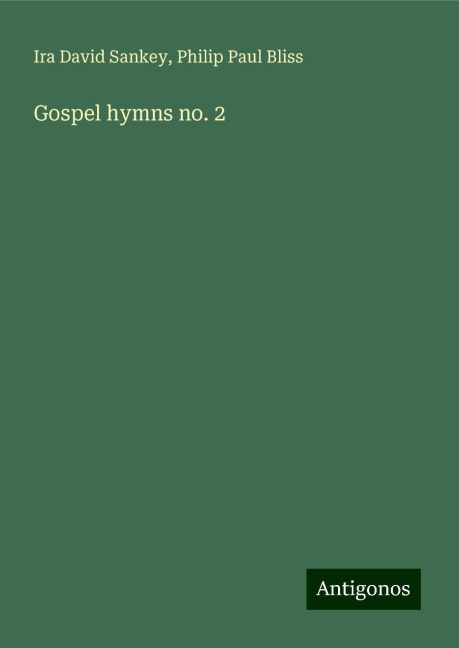 Gospel hymns no. 2