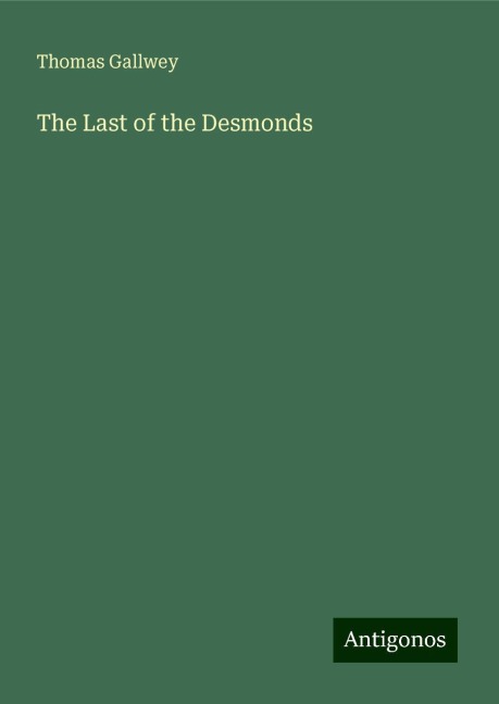 The Last of the Desmonds