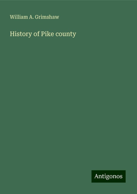 History of Pike county