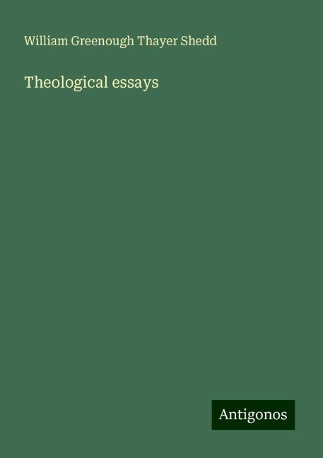 Theological essays