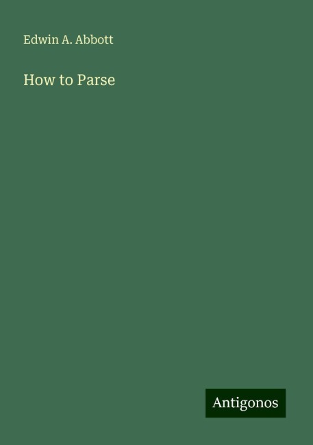 How to Parse